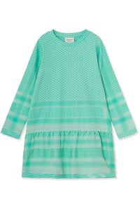 Cecilie Copenhagen Dress 2 O Long Sleeve - Skylight/Ocean - Escape