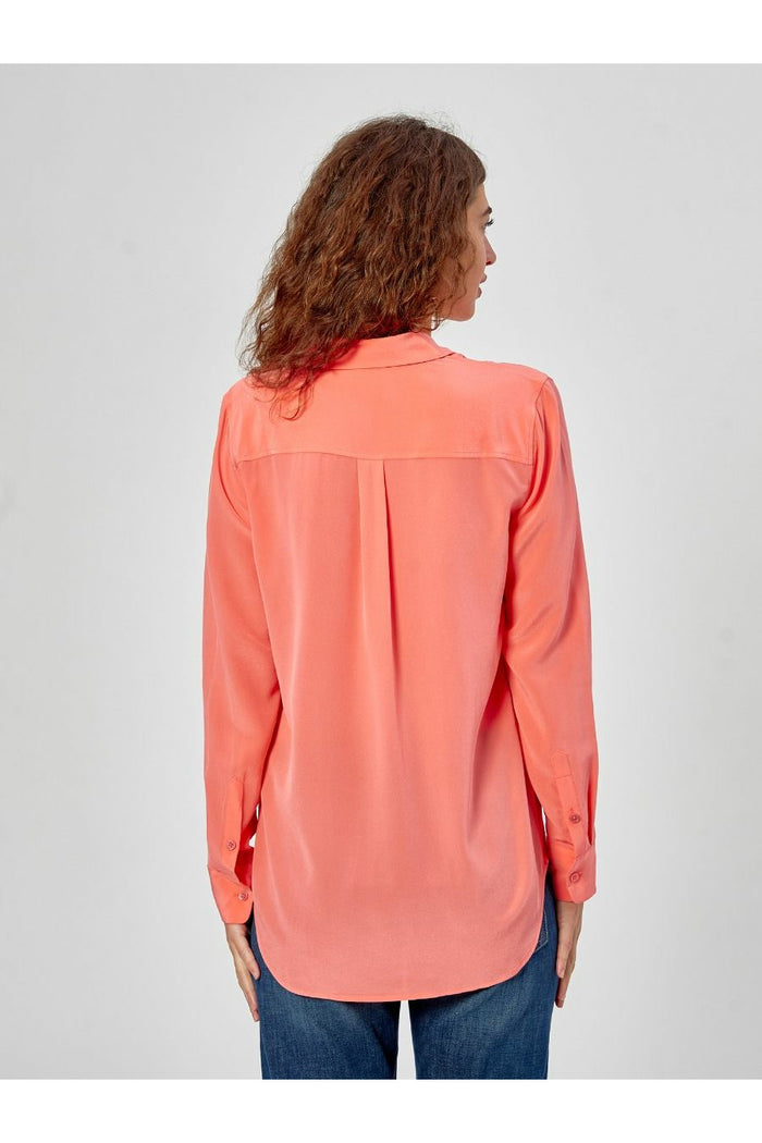 Equipment Slim Signature Shirt - Melon - Escape
