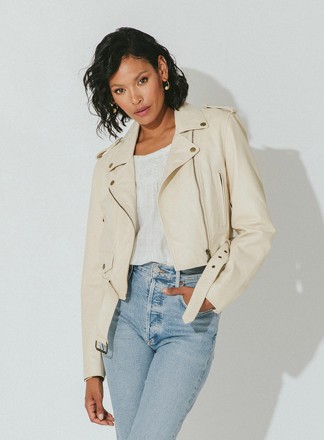 CLEOBELLA NOVARA LEATHER JACKET - Escape Clothing