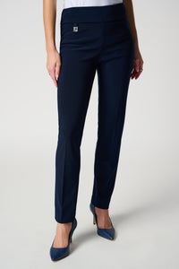 Joseph Ribkoff Madison Split Leg Capri - Midnight Blue