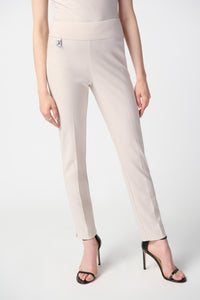 Joseph Ribkoff Madison Split Leg Capri - Moonshine