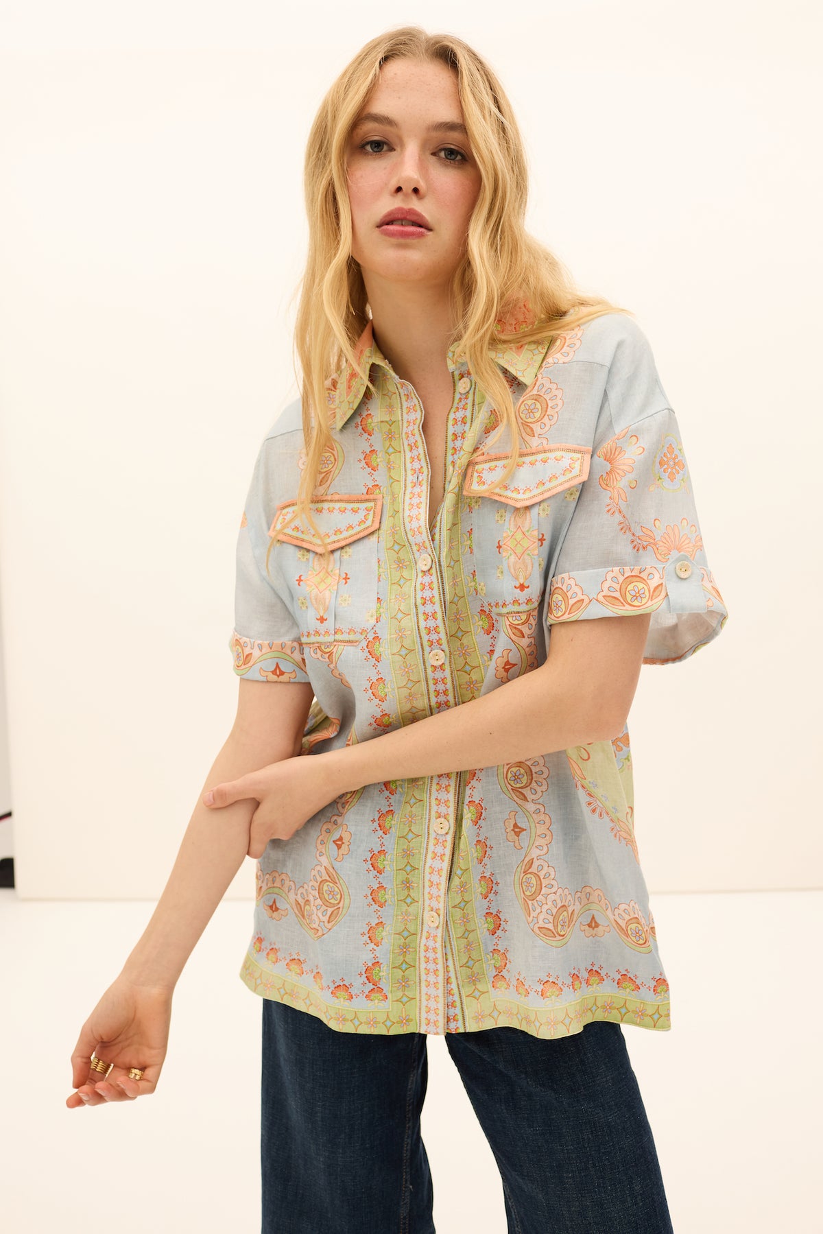 Kate Ford Matthiola Oversized Tee - Alpina