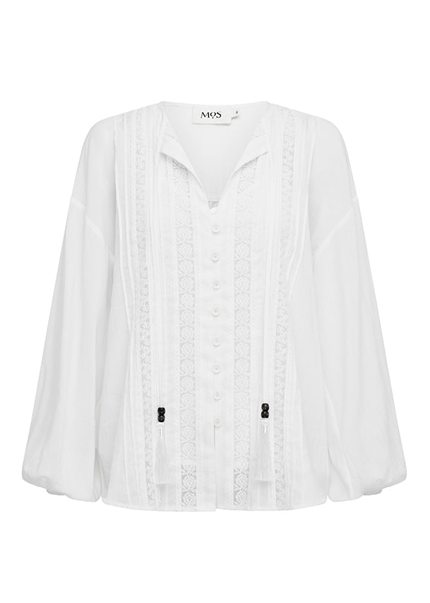 Mos The Label Ivy Blouse- White