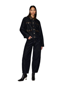 Mos The Label Nia Denim Jacket - Dark Indigo