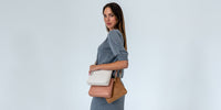 Arlington Milne Alexis Crossbody - Black Snake