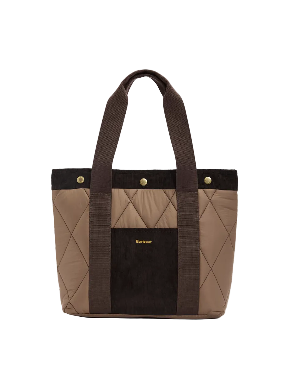 Barbour Healy Quilted Tote - Muted