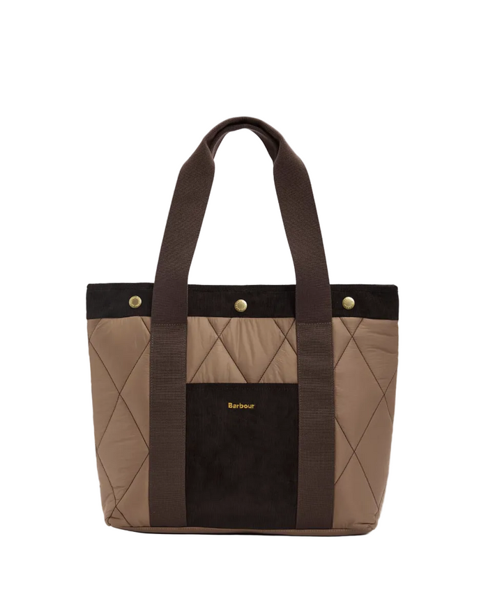 Barbour Healy Quilted Tote - Muted