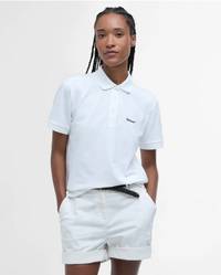 Barbour Bowford Polo Top - White