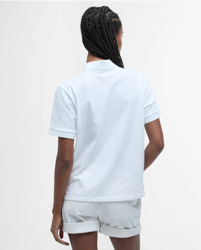 Barbour Bowford Polo Top - White