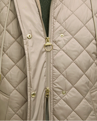 Barbour Cara Quilted Jacket - Honey/Ancient Poplar