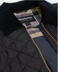 Barbour Danby Quilted Jacket - Dark Navy/Black/Dress Tartan