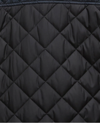 Barbour Danby Quilted Jacket - Dark Navy/Black/Dress Tartan