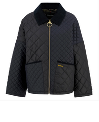 Barbour Danby Quilted Jacket - Dark Navy/Black/Dress Tartan