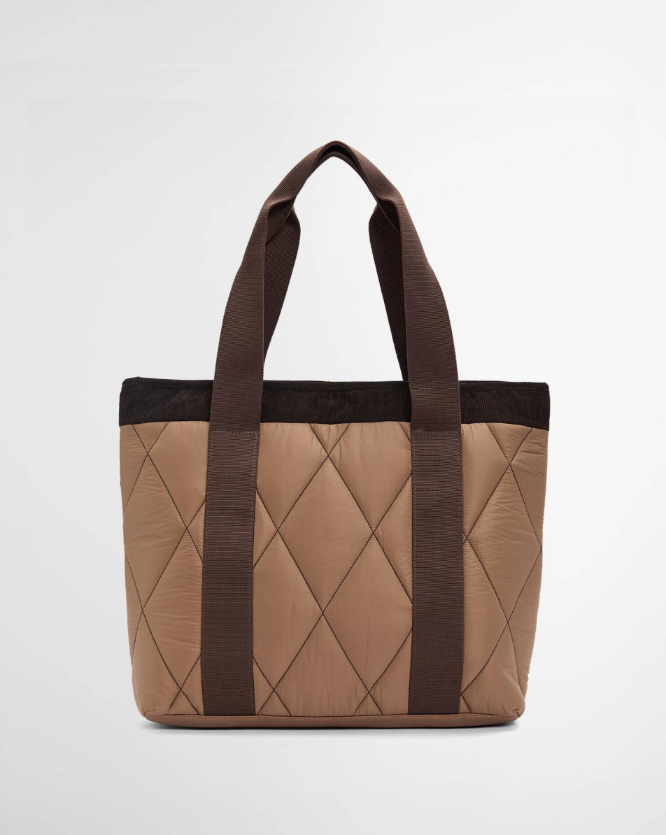 Barbour Healy Quilted Tote - Muted