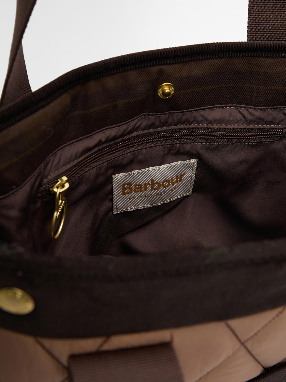 Barbour Healy Quilted Tote - Muted