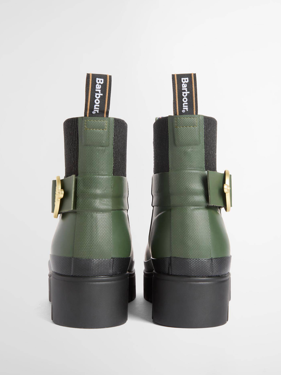 Barbour Hepburn Ankle Welly - Olive/Black