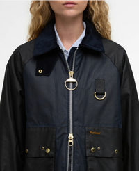Barbour Kearton Wax - Royal Navy/Black/Dress Tartan