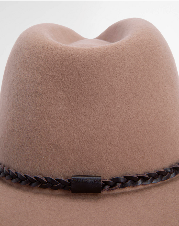 Barbour Tack Fedora Hat - Camel