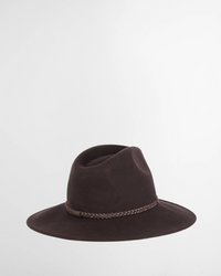 Barbour Tack Fedora Hat - Chocolate/Praline