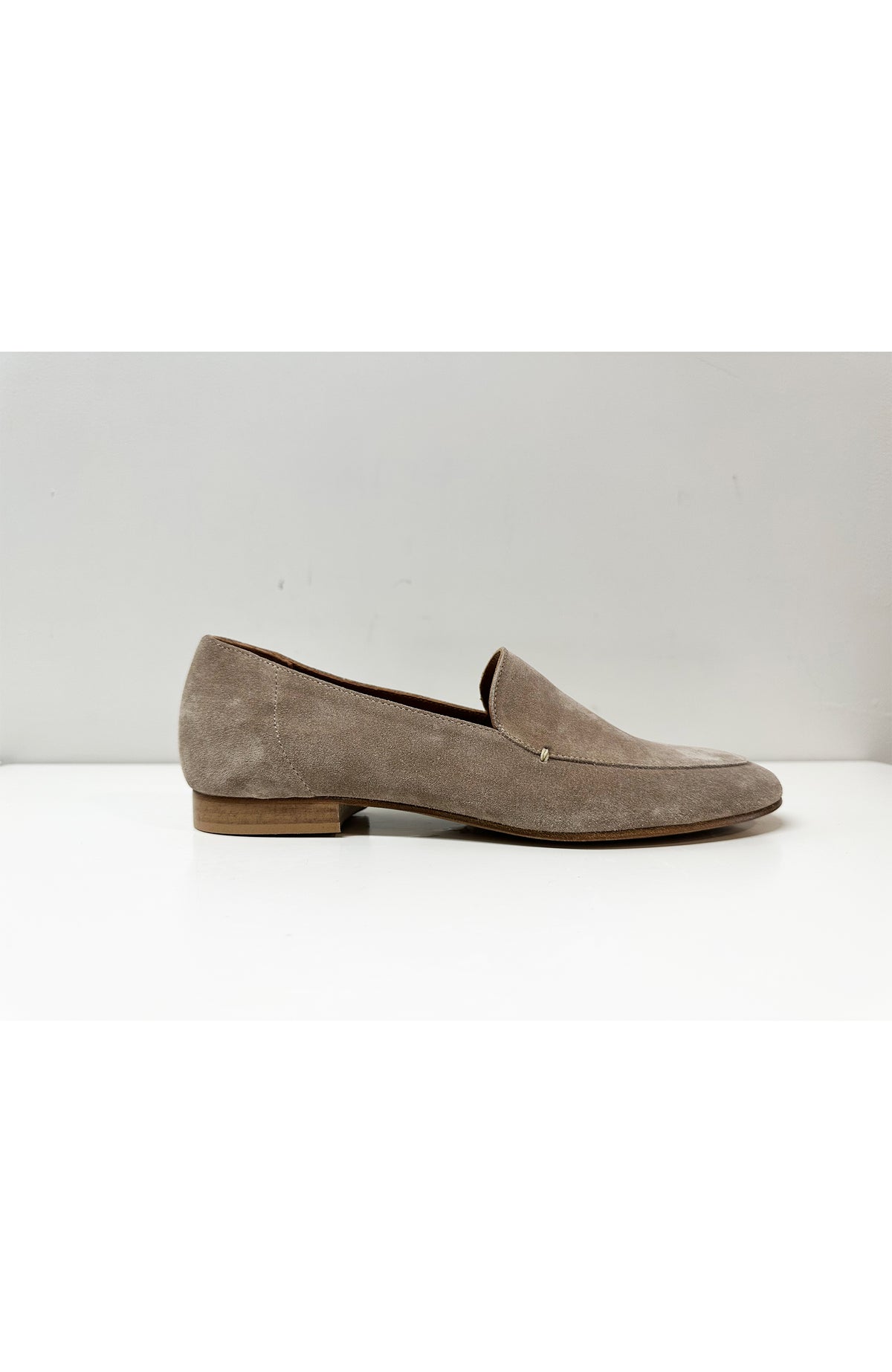 EMPORIO ITALIA LOAFER IN BISCUIT SUEDE | ESCAPE CLOTHING