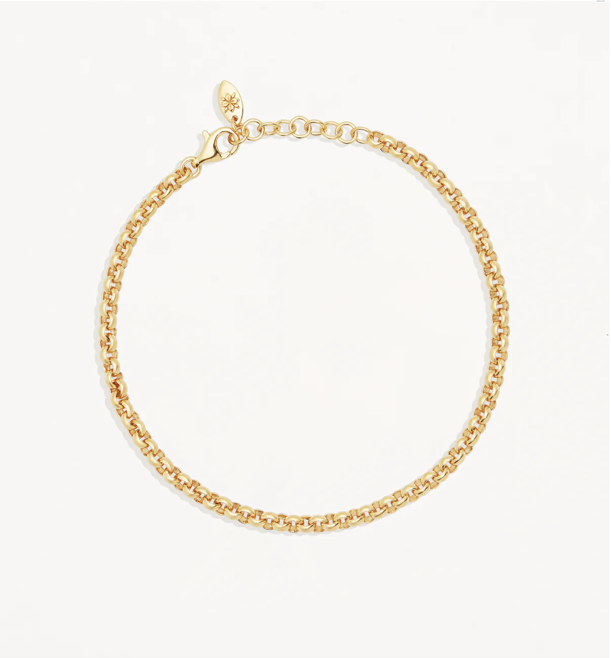 By Charlotte Belcher Chain Bracelet - 18k Gold Vermeil