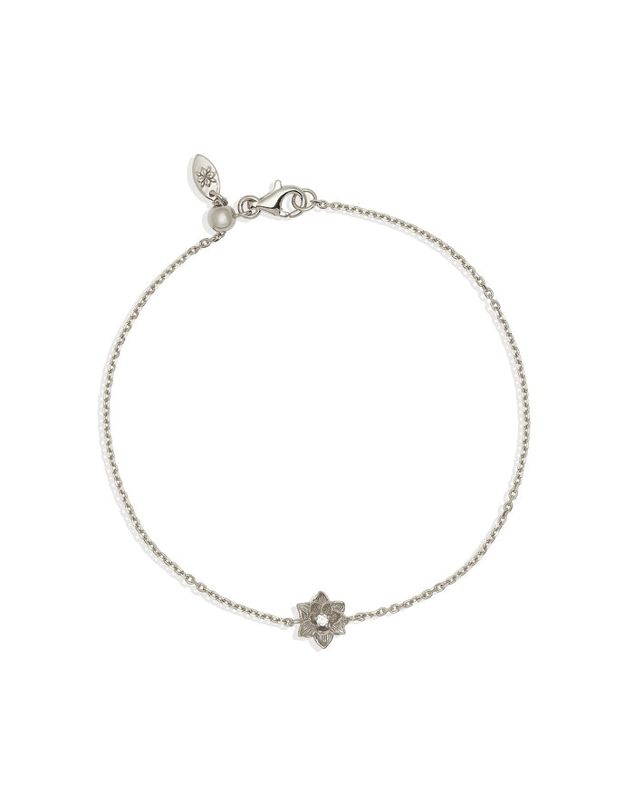 By Charlotte Bloom Within Lotus Bracelet - Sterling Silver