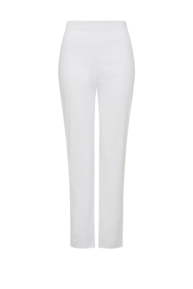 Cable Bell Pant - White