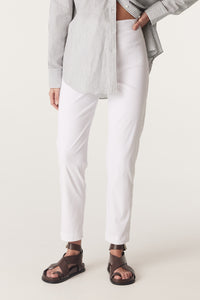 Cable Bell Pant - White