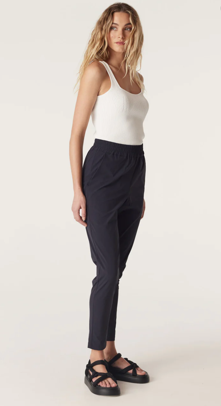 Cable Elle Slouch Pant - Navy