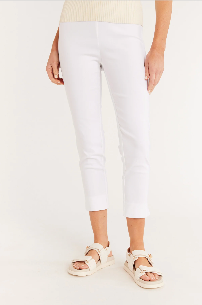 CABLE LIV SUMMER PANT - WHITE