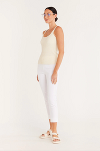 CABLE LIV SUMMER PANT - WHITE