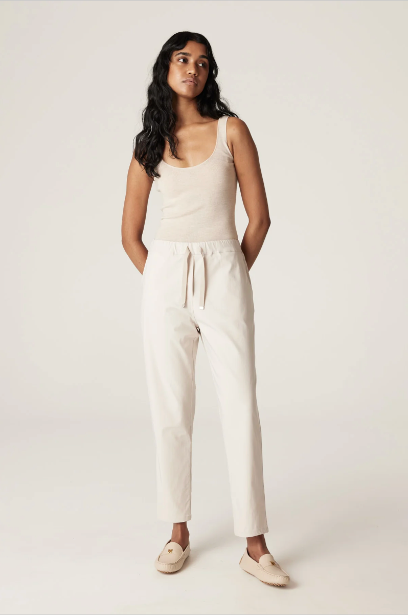 CABLE ZOE JOGGER - PARCHMENT