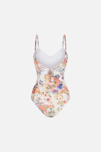 CAMILLA ROUCHED SIDE ONE PIECE - FRIENDS WITH FRESCOS