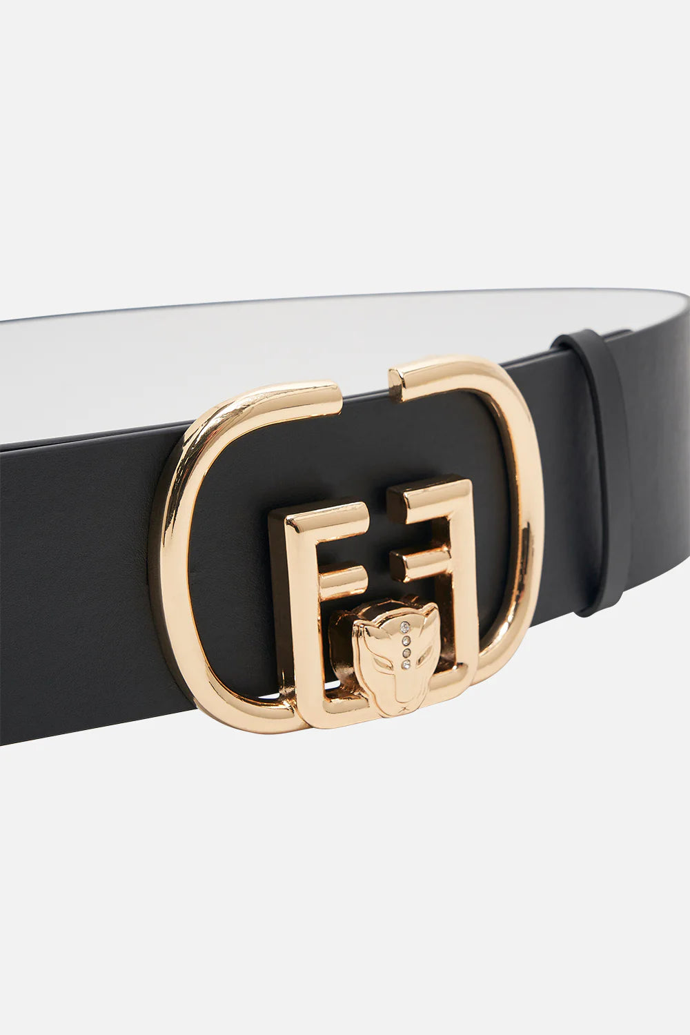 CAMILLA REVERSIBLE BUCKLE BELT - SOLID WHITE - ESCAPE CLOTHING