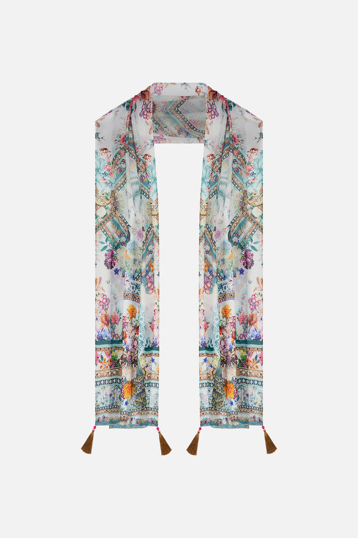 CAMILLA LONG SCARF - PLUMES AND PARTERRES