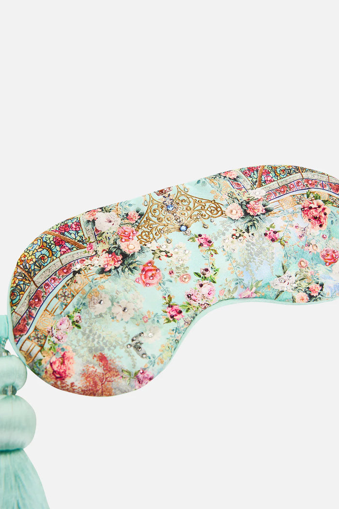 CAMILLA EYE MASK WITH TASSELS AND PILLOW CASE - JEWELLERY MUSEUM