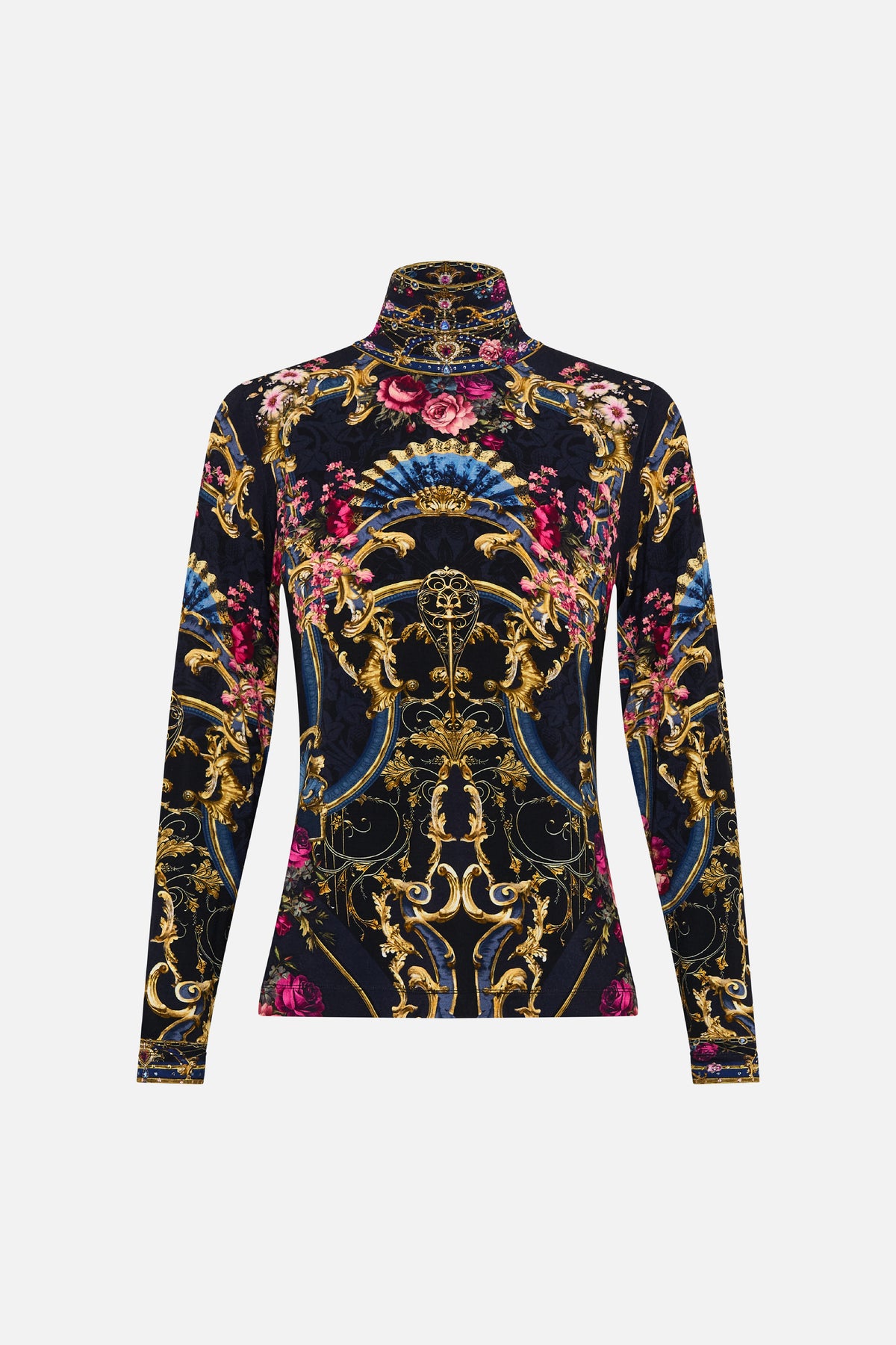 Camilla Jersey Turtleneck - Ornate On A Plate
