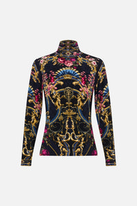 Camilla Jersey Turtleneck - Ornate On A Plate