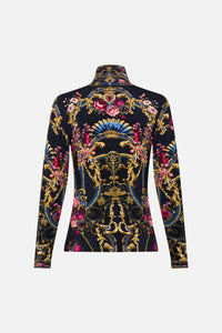 Camilla Jersey Turtleneck - Ornate On A Plate