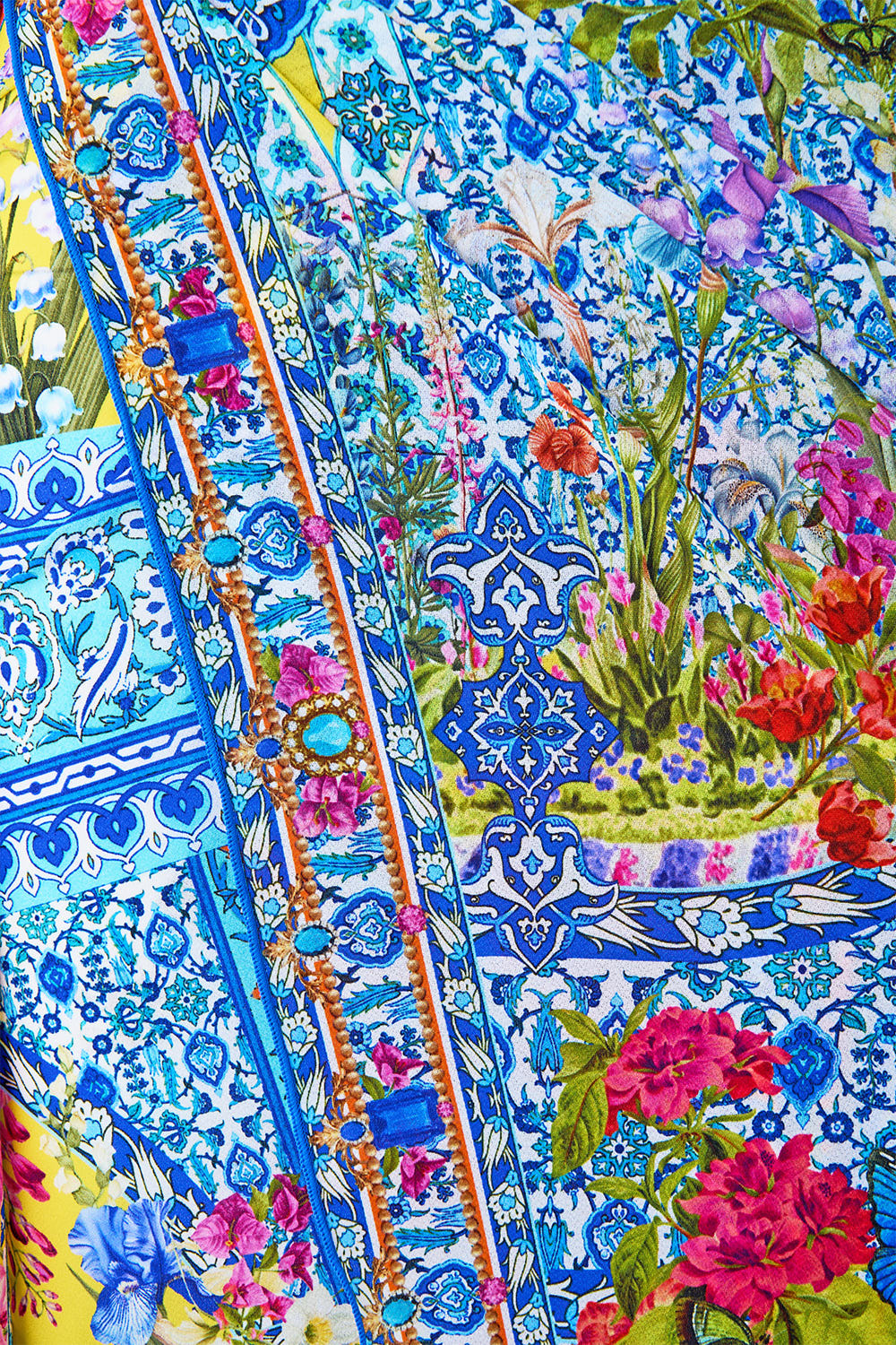 Camilla Eyelet Wrap Maxi Sarong With Tie Waist - Sultanahmet Summer