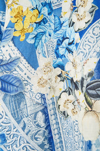 Camilla Wide Body Collared Kaftan - De Nada Granada