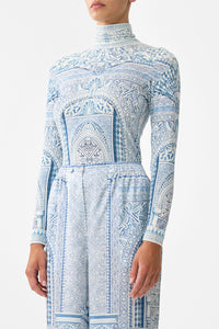 Camilla Jersey Turtleneck - The Hum Of The Alhambra