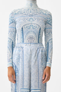 Camilla Jersey Turtleneck - The Hum Of The Alhambra