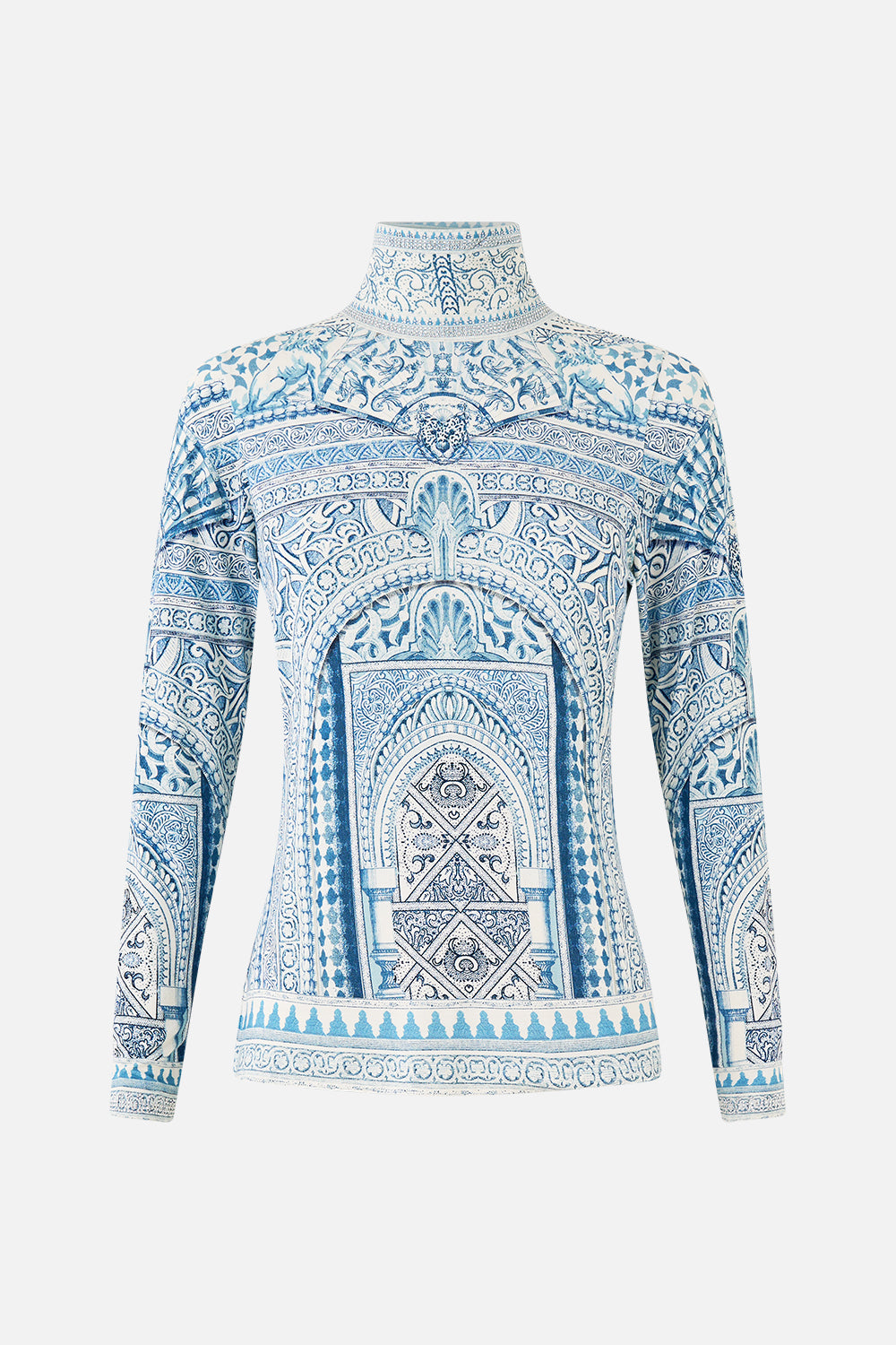 Camilla Jersey Turtleneck - The Hum Of The Alhambra