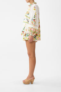 Camilla Balloon Sleeve Blouse - The Call Of Catalonia