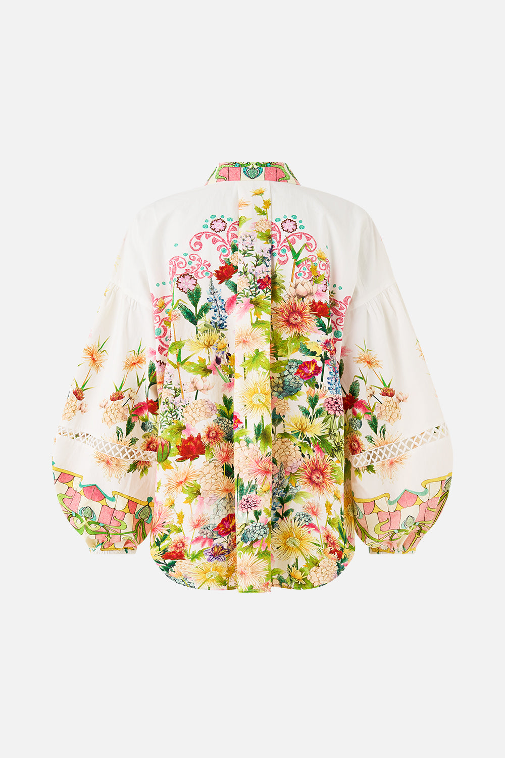 Camilla Balloon Sleeve Blouse - The Call Of Catalonia