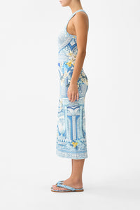 Camilla Jersey Tank Dress - De Nada Granada