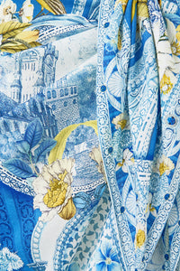 Camilla Woven Short Sarong With Tassels - De Nada Granada