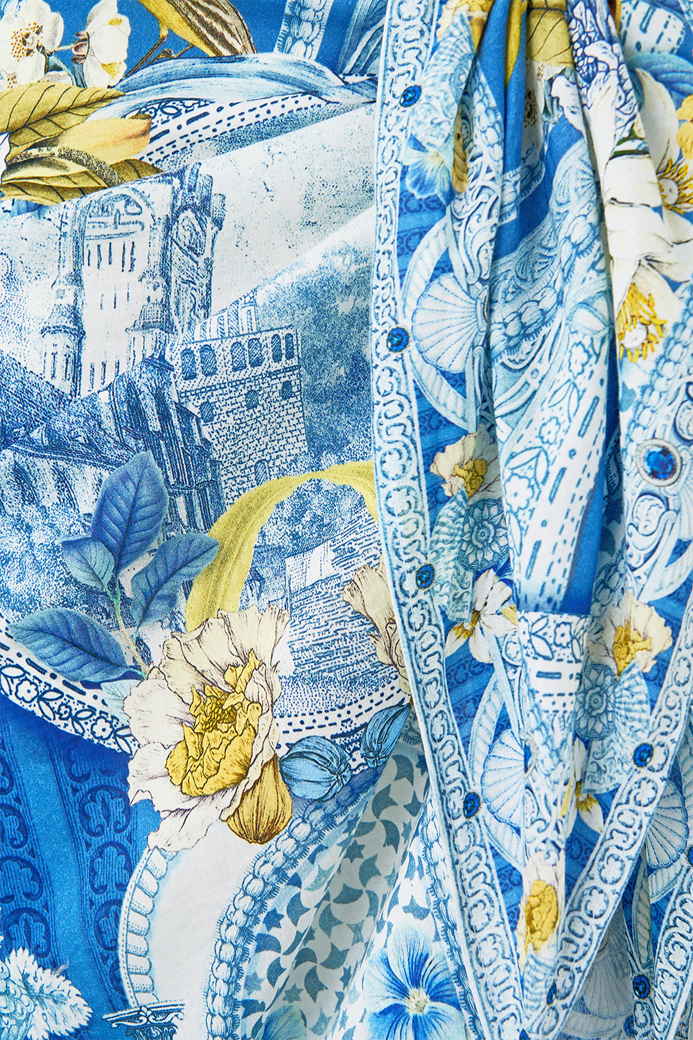 Camilla Silk Chiffon Shrug - De Nada Granada