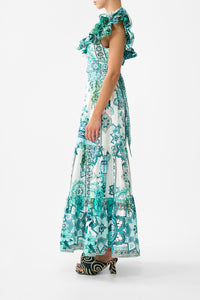 Camilla High Waisted Tiered Skirt - Balearic Bebé